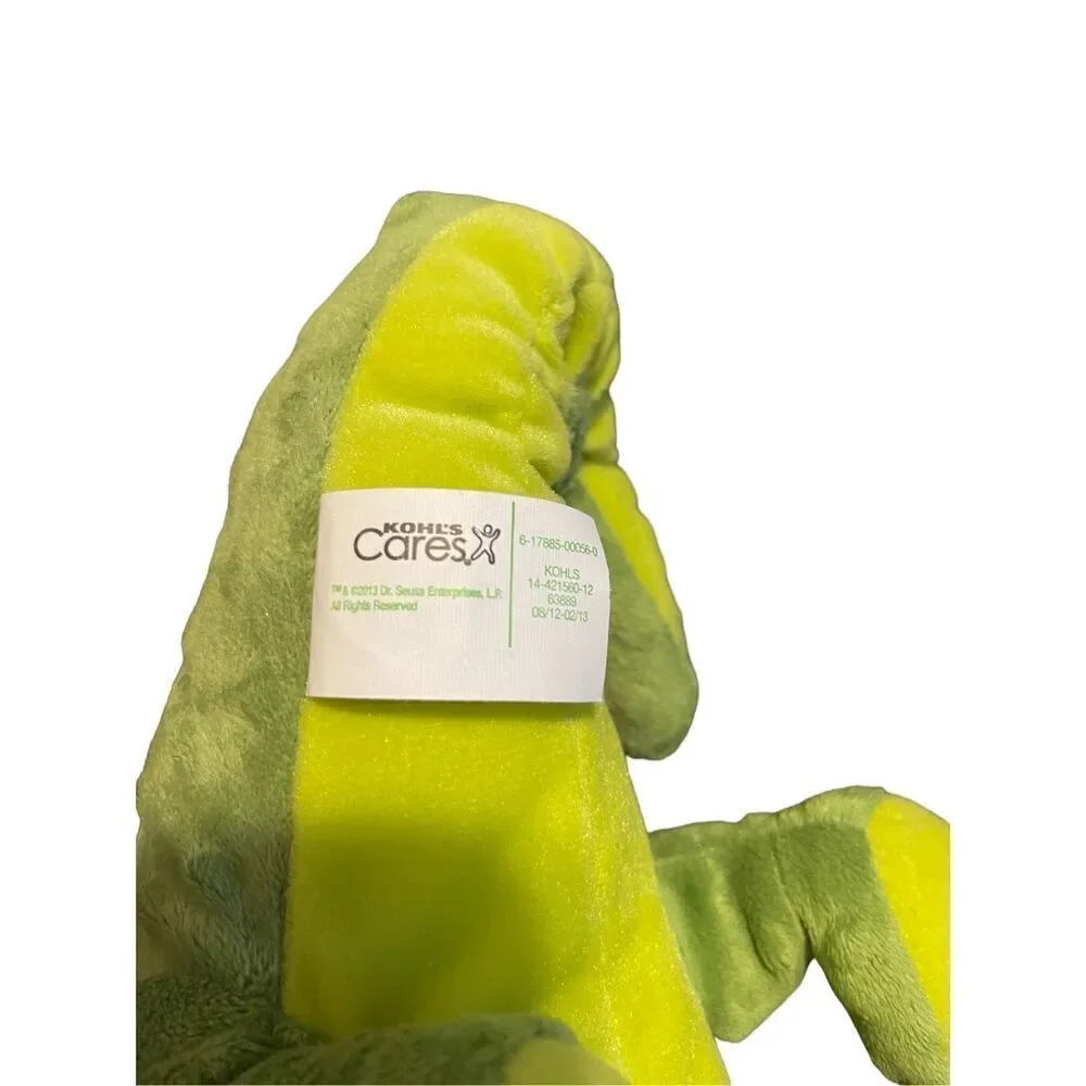 Kohls Cares Green Dr. Seuss Alligator Green ABC Crocoldile Plush Stuffed 21